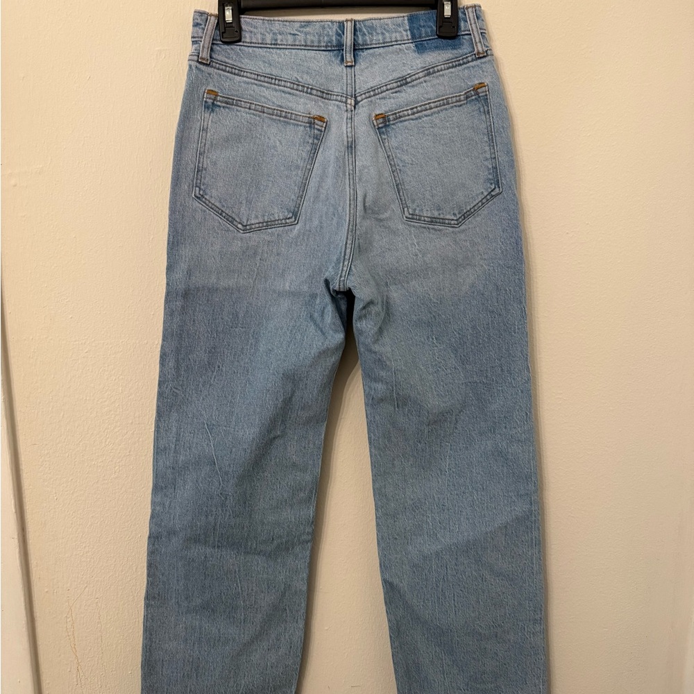Abercrombie & Fitch Sky Blue High Rise Jeans - Picture 3 of 5